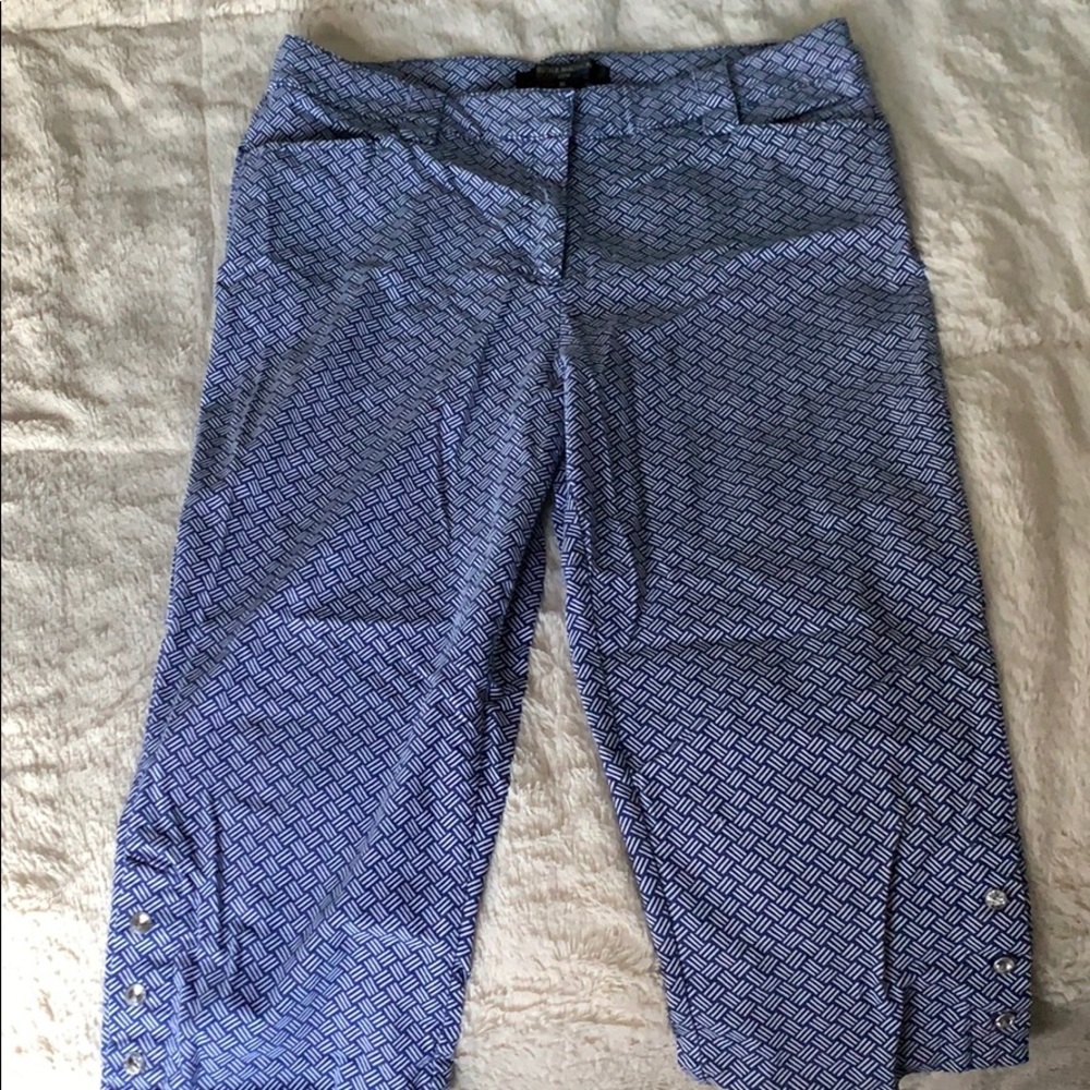Printed crop pant